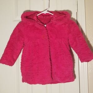 Pink Faux fur jacket